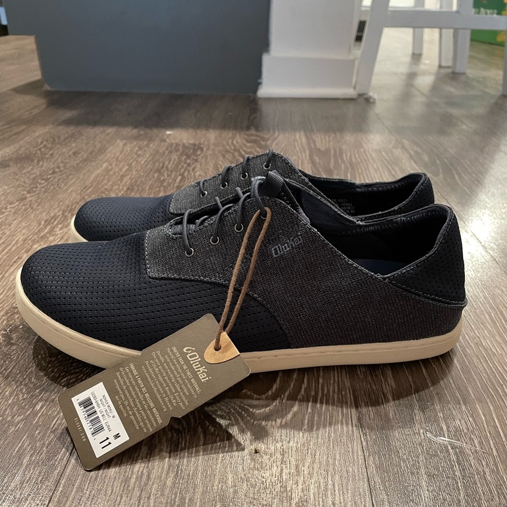 NWT Olukai Nohea Moku no tie boat shoes size 11